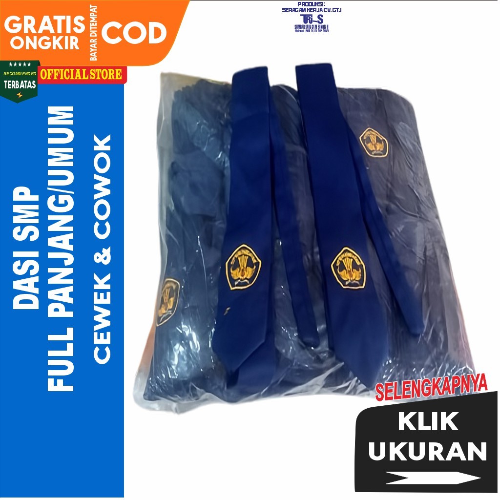 Dasi Smp Laki Laki Panjang | Dasi Topi Smp Perempuan | Dasi Sekolah Smp | Dasi Anak Smp Laki Laki | 