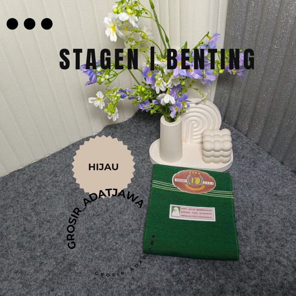 Benting 5meter | kendit | stagen | stagen cap djagung pisang asli | ikat perut pasca melahirkan | ik