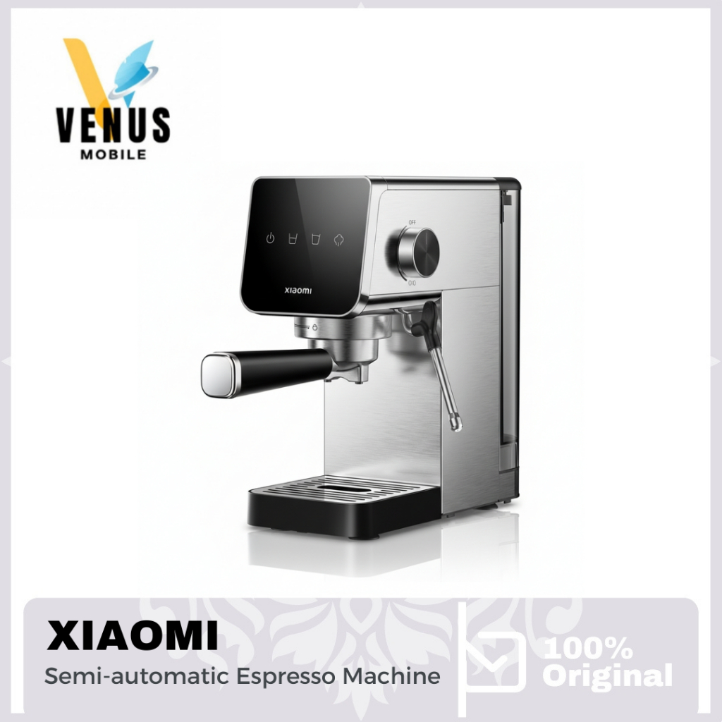 Xiaomi Semi-automatic Espresso Machine Coffee - Mesin Kopi Maker Barista Semi Otomatis 1350W 0.9L