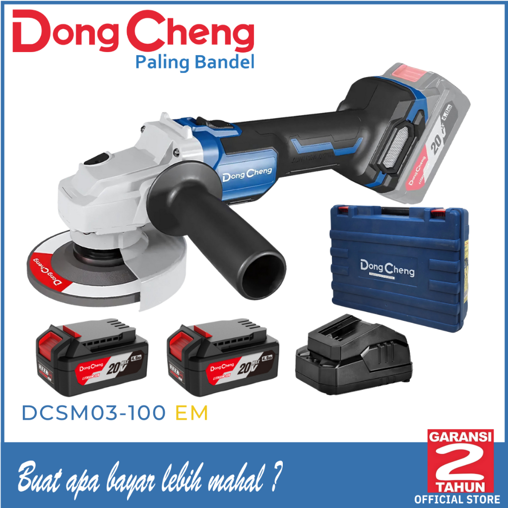 Dongcheng Cordless Angle  baterai DONGCHENG DCSM03-100 EM