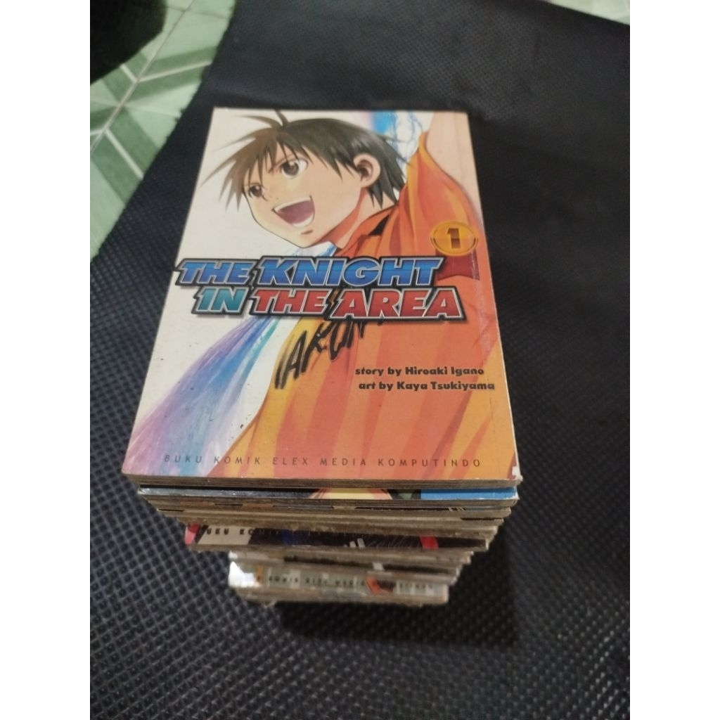 komik the knight in the area