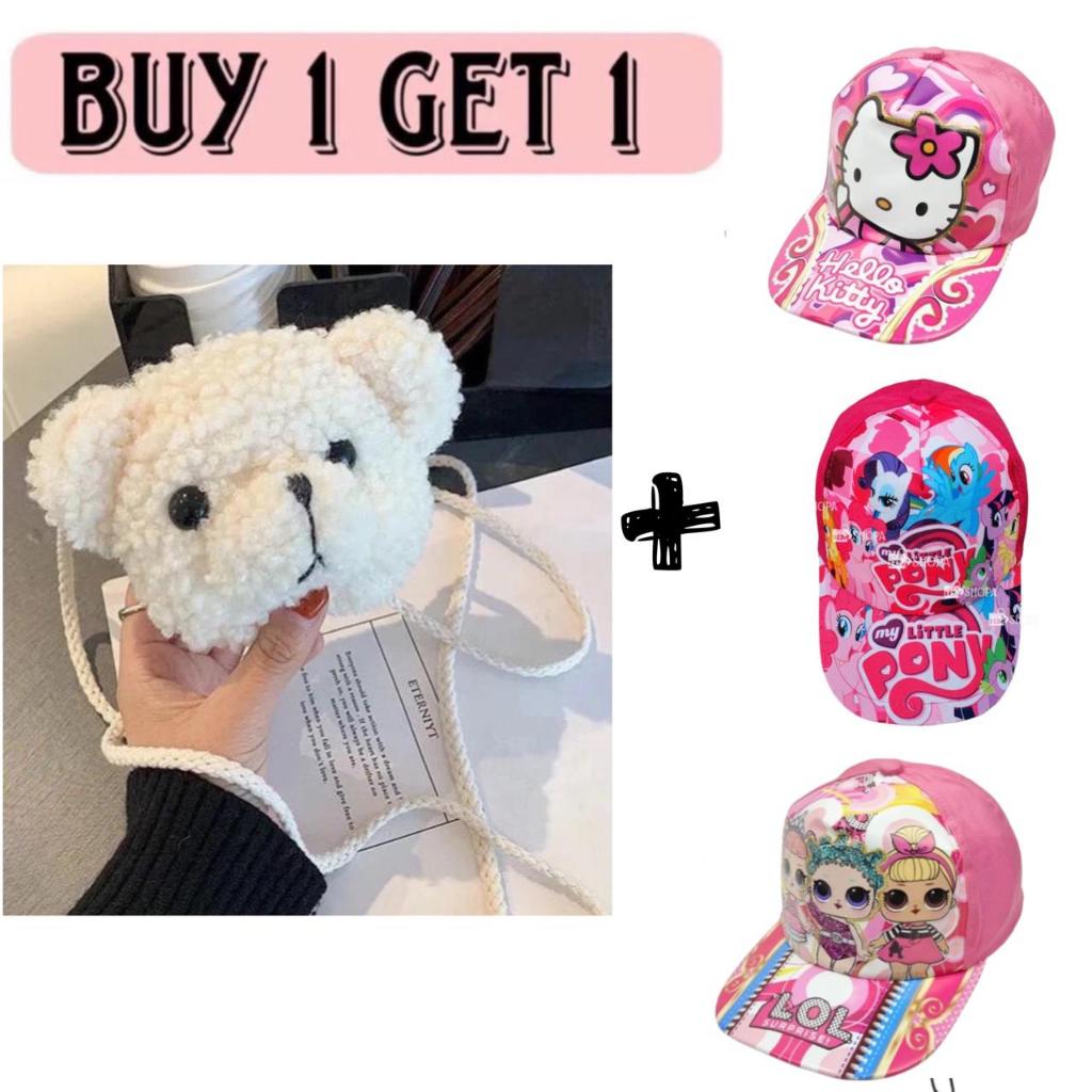 NEW tas anak Tas Selempang Mini Anak Boneka Lucu Tas boneka Tedy Bear KRIBO TEADY BEAR