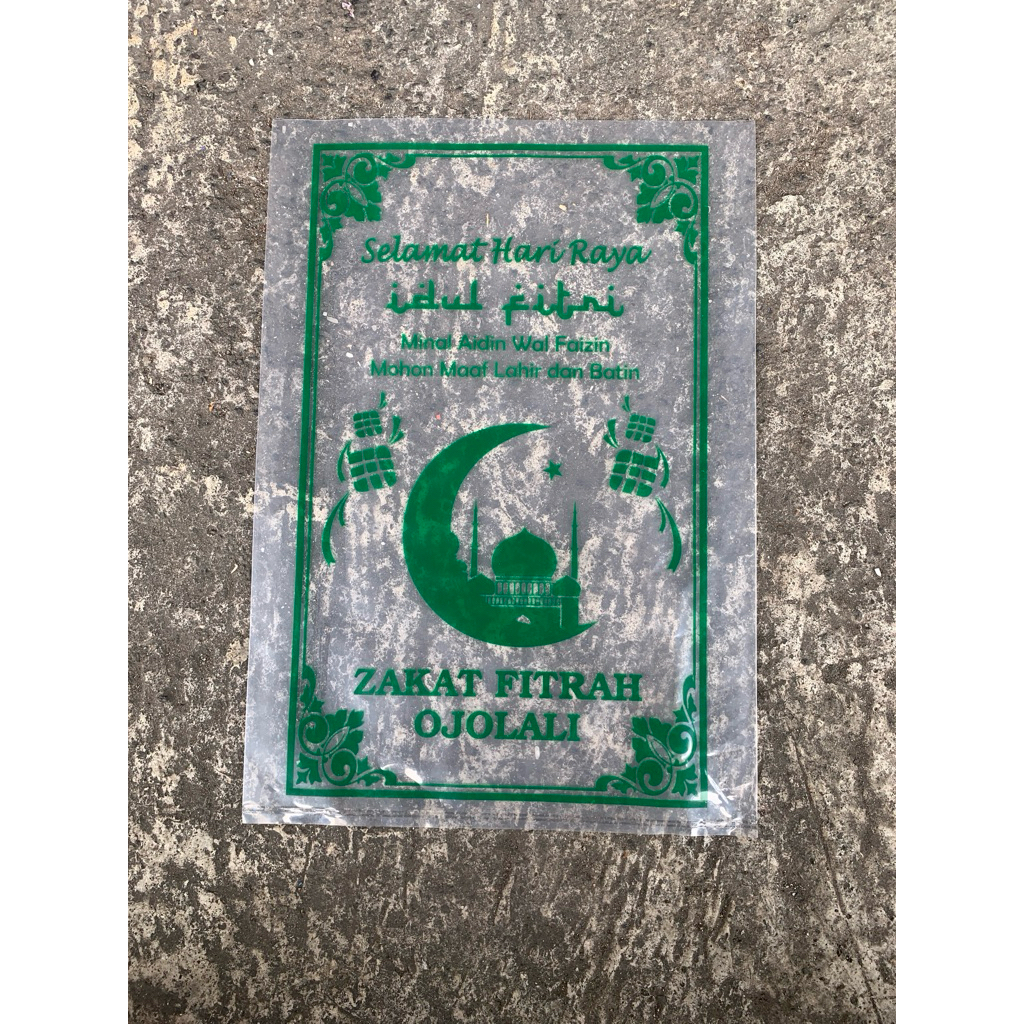 PLASTIK BERAS ZAKAT FITRAH