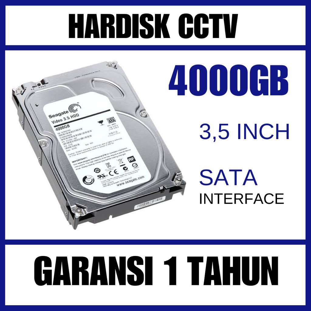 HARDISK CCTV 4000GB