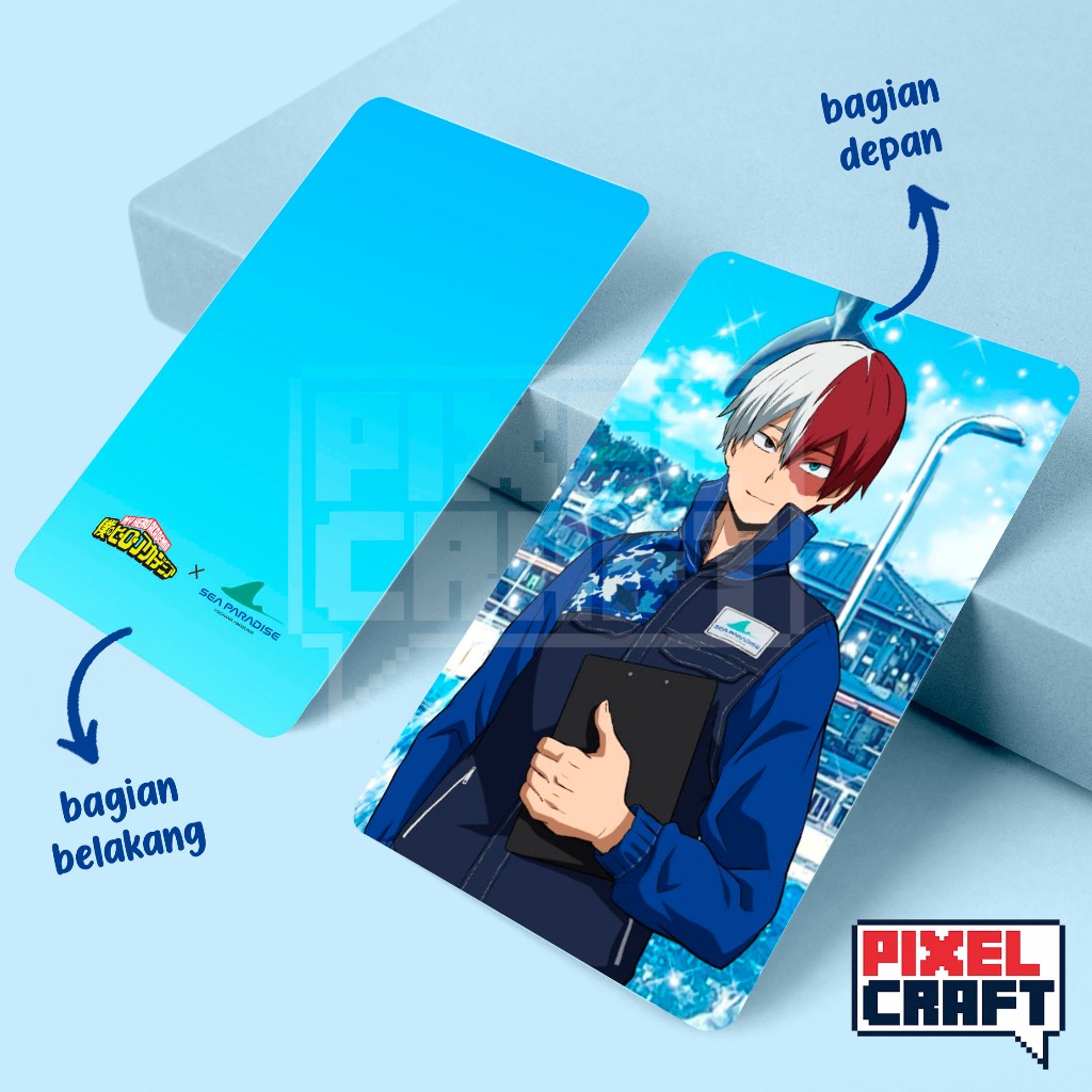 Photocard Karakter Anime BOKU NO HERO ACADEMIA (Sea Paradise) My Hero Academia