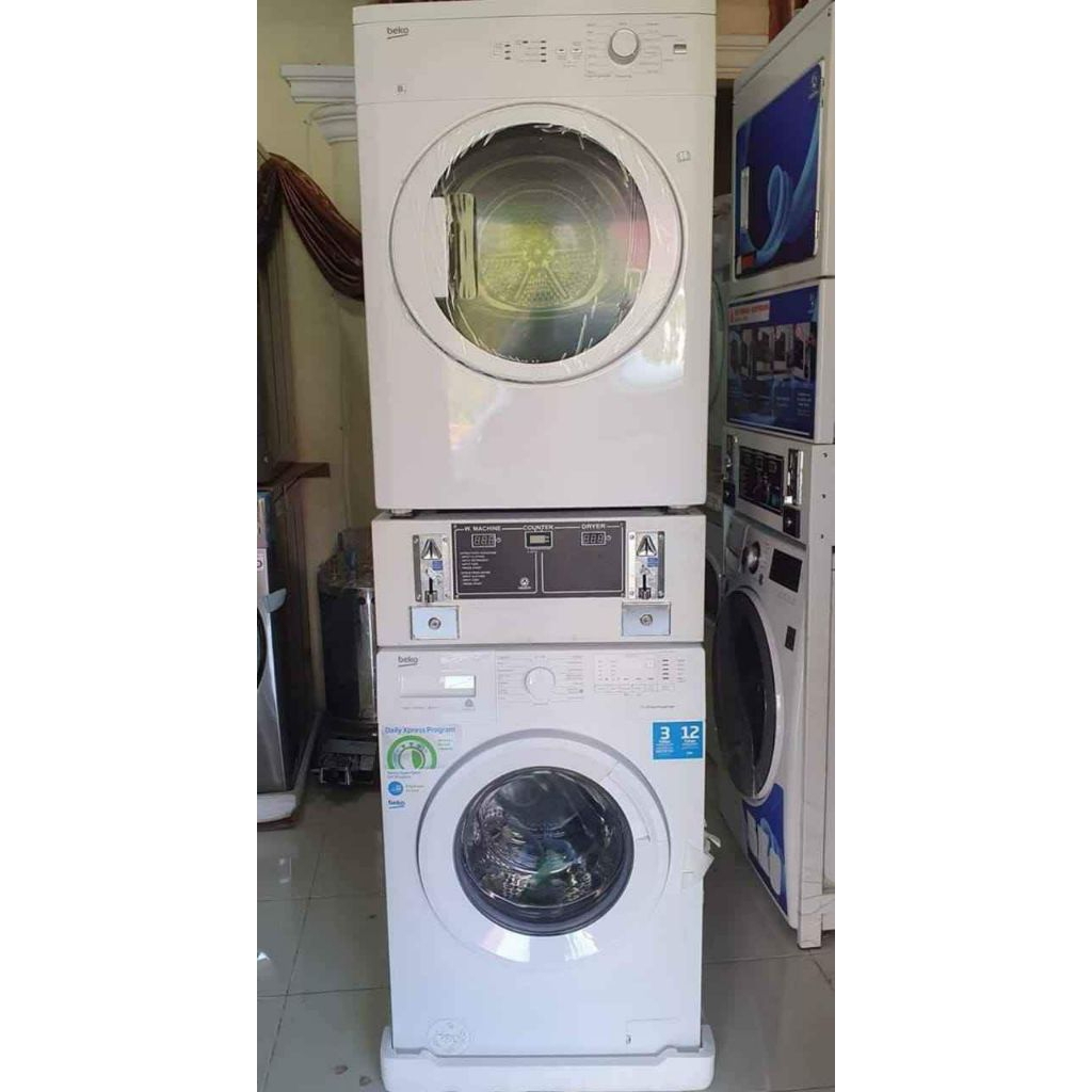 Mesin Laundry self service 1 stack beko