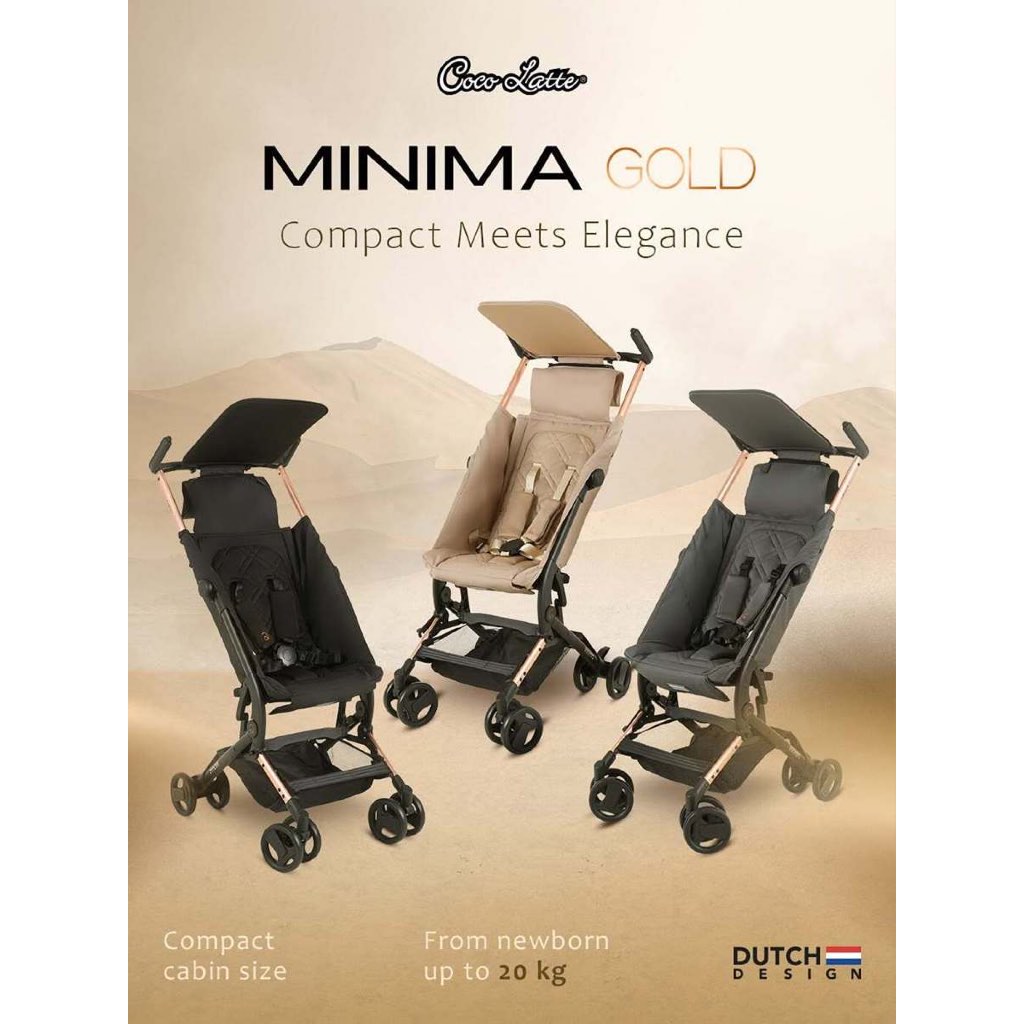 Makassar - Cocolatte Minima Gold Stroller Baby Bayi Cabin Size