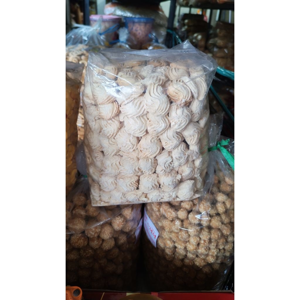 kue semprit / kue sagu 1kg enak manis