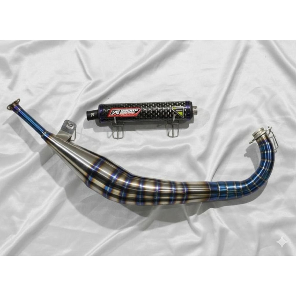 knalpot motor yamaha RXZ RXT RZR 135CC