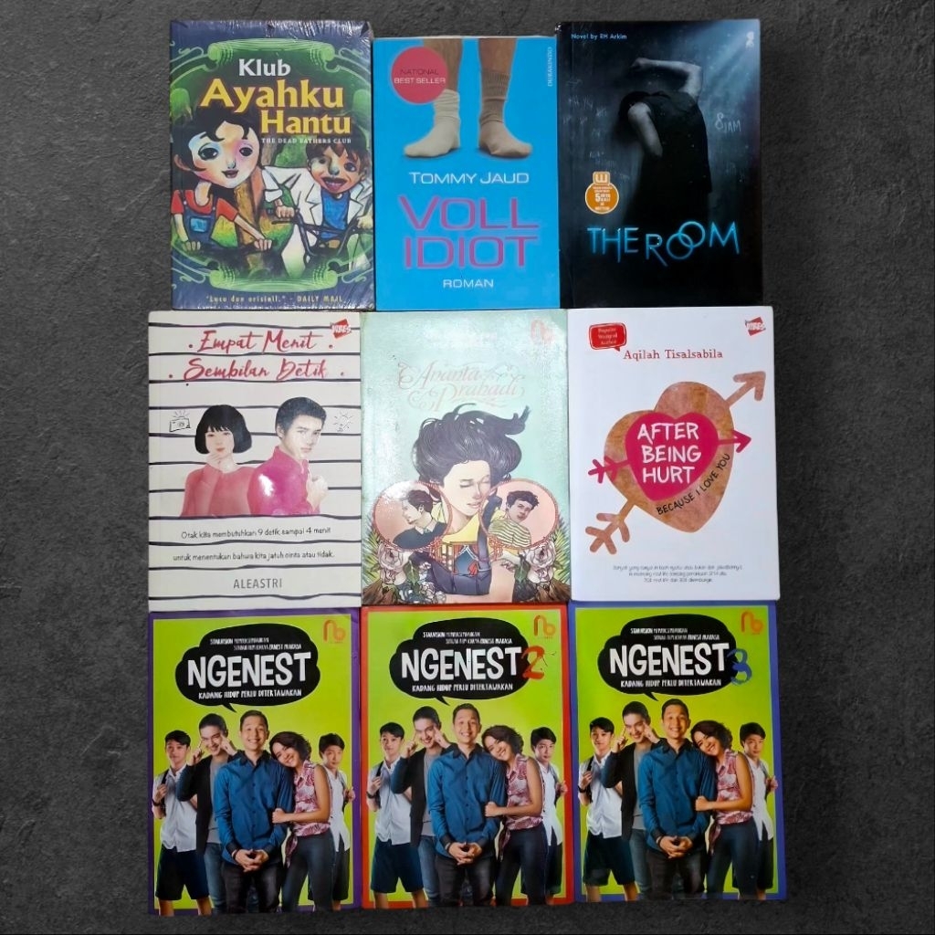 OBRAL BUKU MURAH ORIGINAL BUKU NOVEL REMAJA / NOVEL ROMANCE / BUKU CERITA REMAJA / NOVEL CERITA REMA