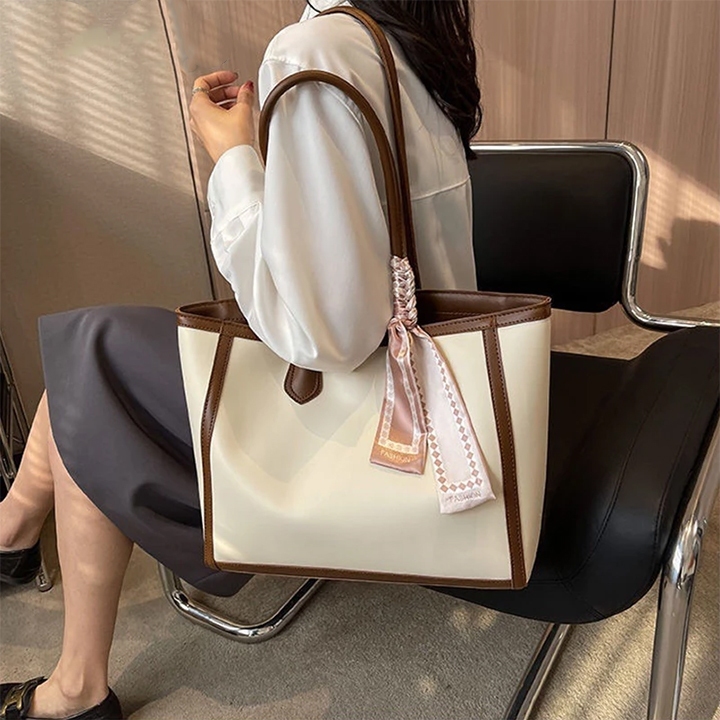 Totebag Jumbo Premium Kapasitas Besar Tas Wanita Totebag Kuliah Kerja Muat Laptop