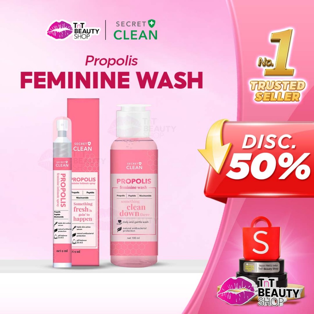 NUZ Secret Clean Propolis Feminine Spray 8ml  | TnT Beauty Shop