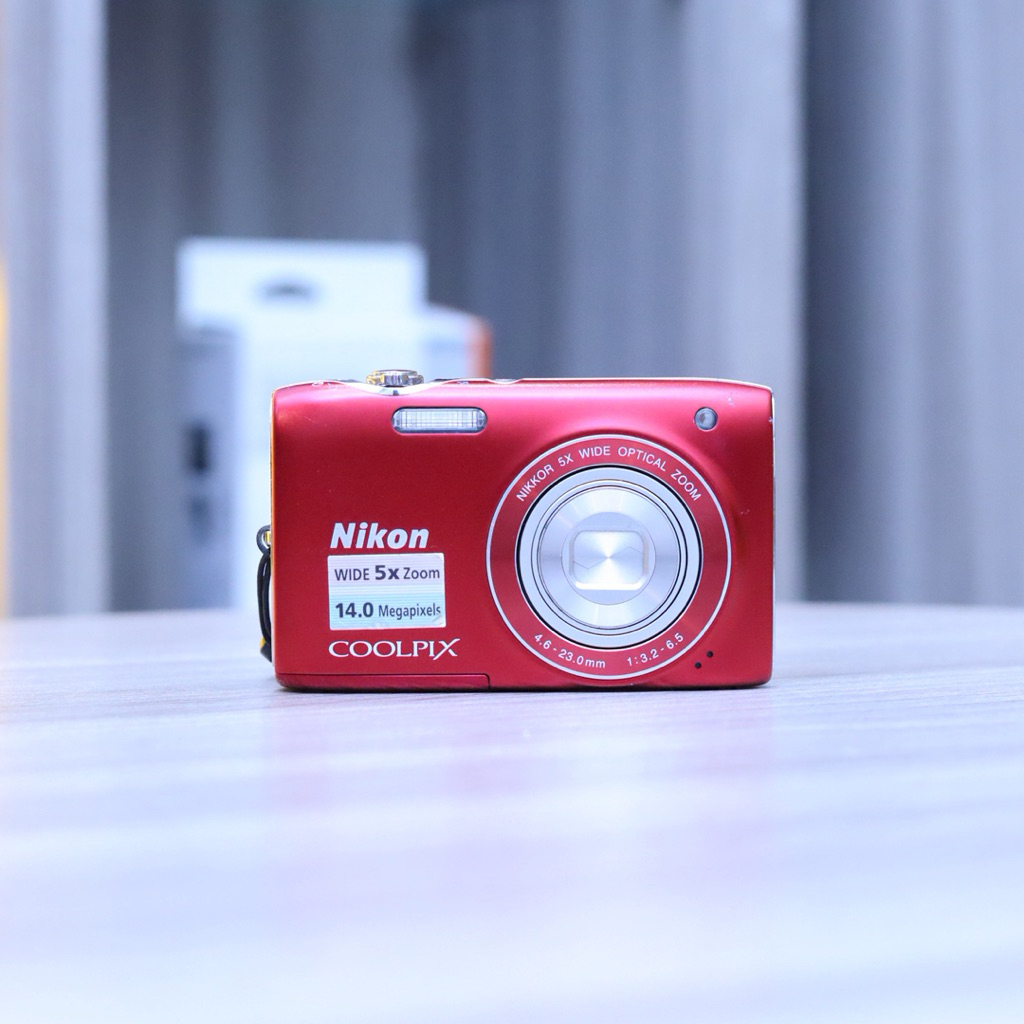 Digicam Nikon Coolpix S3100 - Kamera Pocket - Digicam - Nikon Coolpix S3100