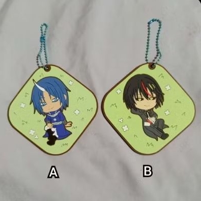 rubber coaster keychain tensura