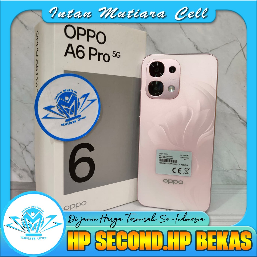Oppo A6 Pro 5G Ram 8 Rom 256GB ( Second )