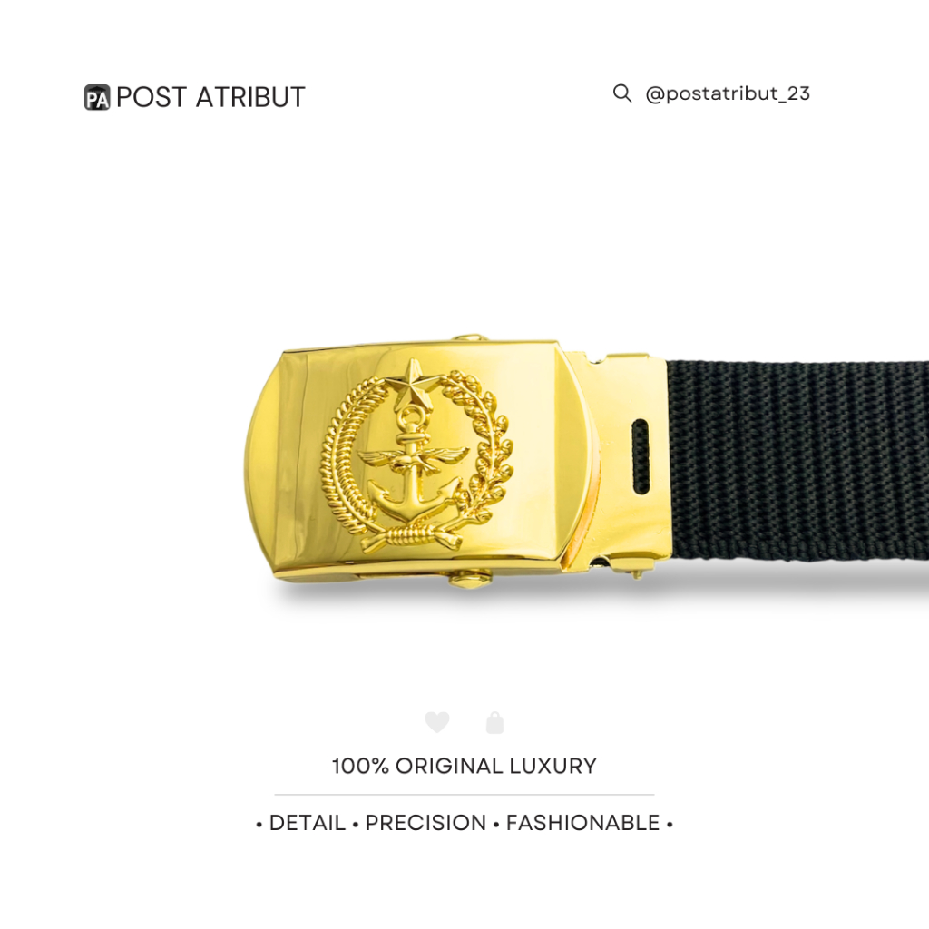 100% LUXURY Kepala Gesper TNI Versi 2/ Gesper TNI / Ikat Pinggang / Atribut PDH dan PDU / Angkatan D