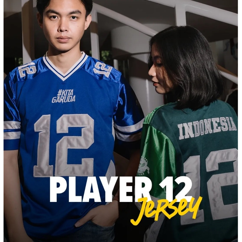 Timnas Indonesia Player 12 Jersey