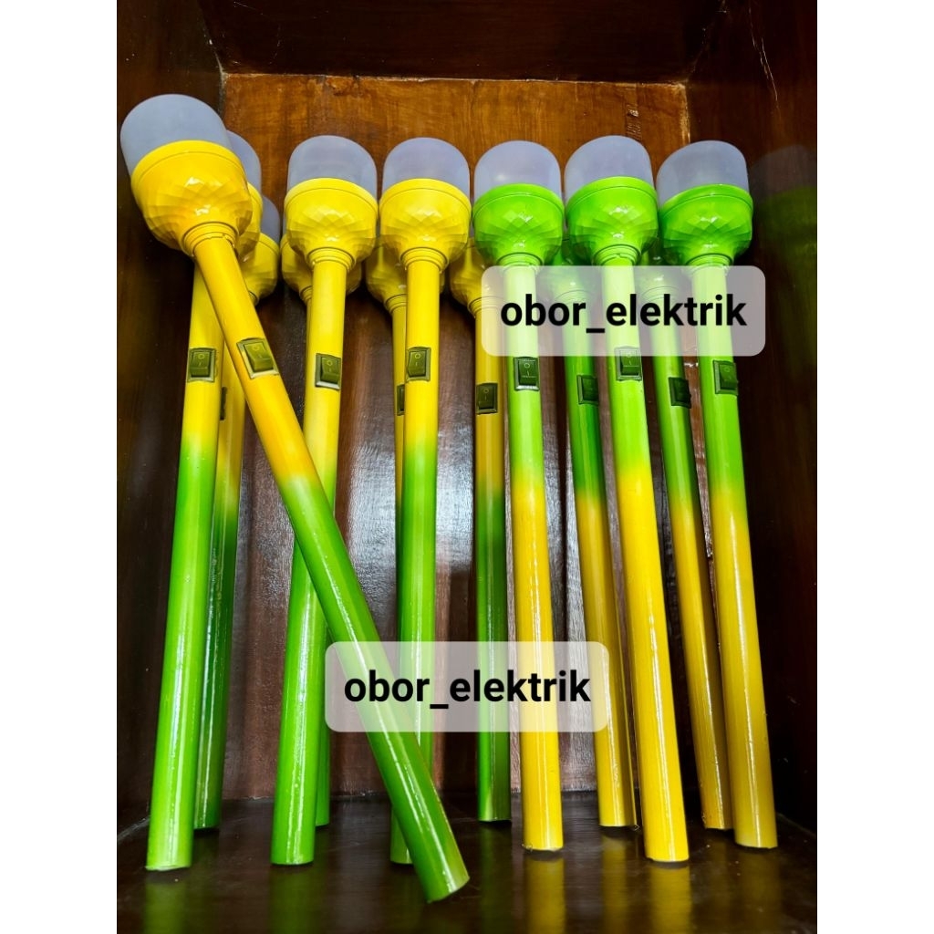 obor elektrik/obor led/obor pawai takbiran/obor modern/obor karnaval/mainan anak/lampu obor/lampu le