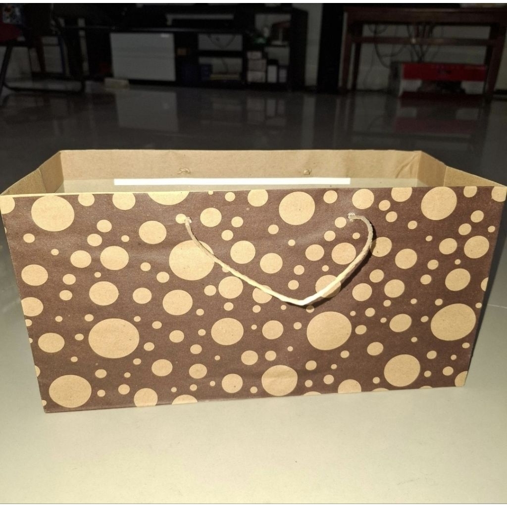 paper bag landscape motif 36 ×  15 ×  18 isi 12pcs