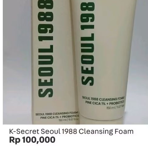 PRELOVED Ksecret Cleansing Foam