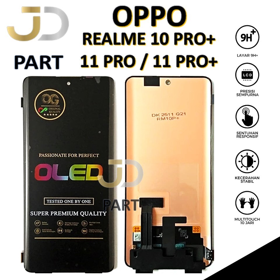 LCD TOUCHSCREEN OPPO REALME 10 PRO+ / 11 PRO / 11 PRO+  ORIGINAL 100% FULLSET