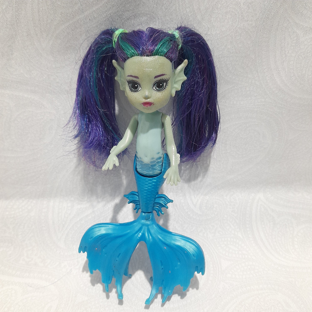 Monster High Monster Family Ebbie Blue doll Minus Baju (Preloved)