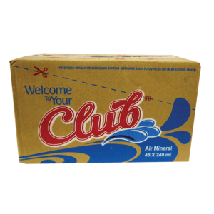 CLUB AIR MINERAL CUP / CLUB AIR MINERAL GELAS 1 DUS ISI 48 PCS