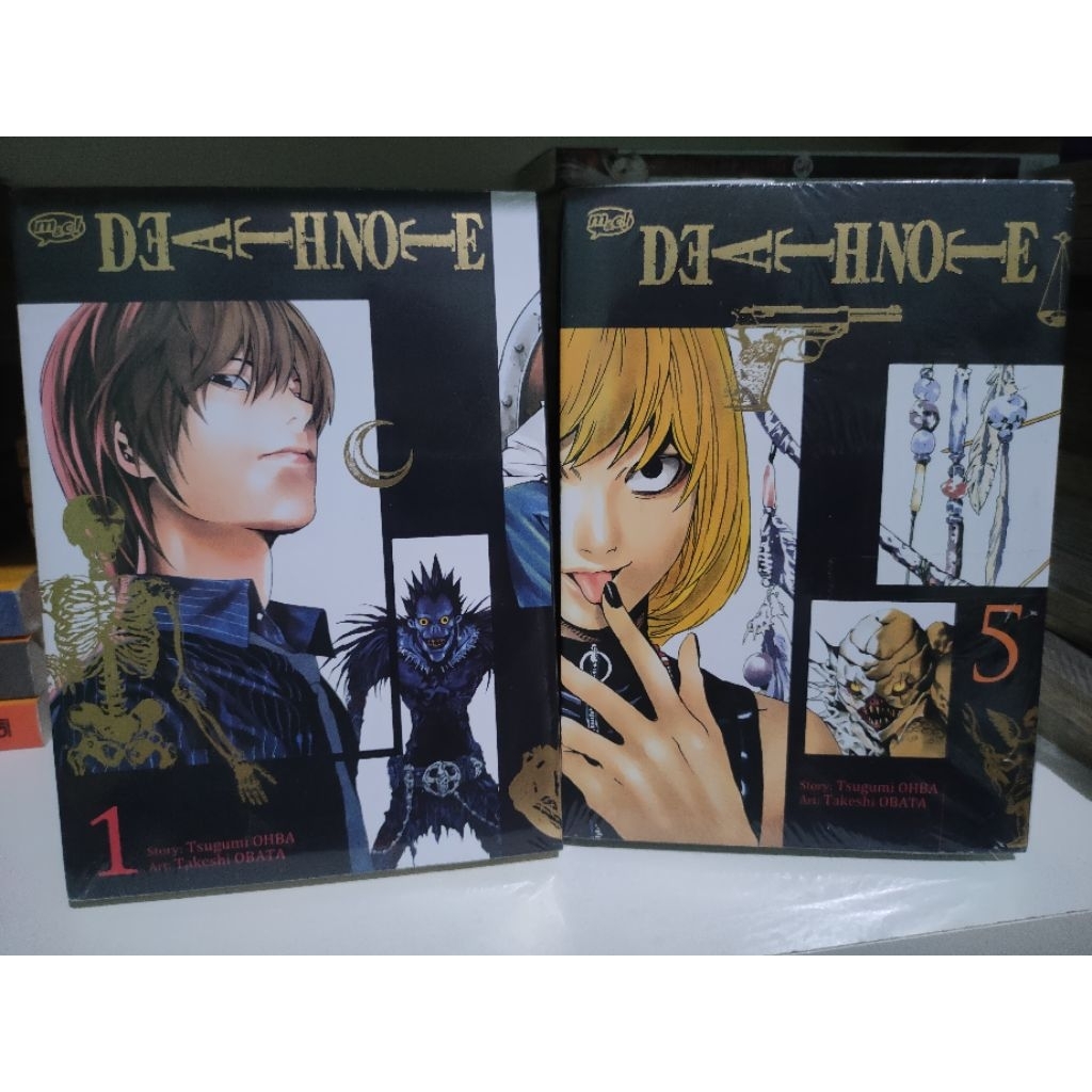 Komik Death Note New Edition Set 1-7 Tamat Segel