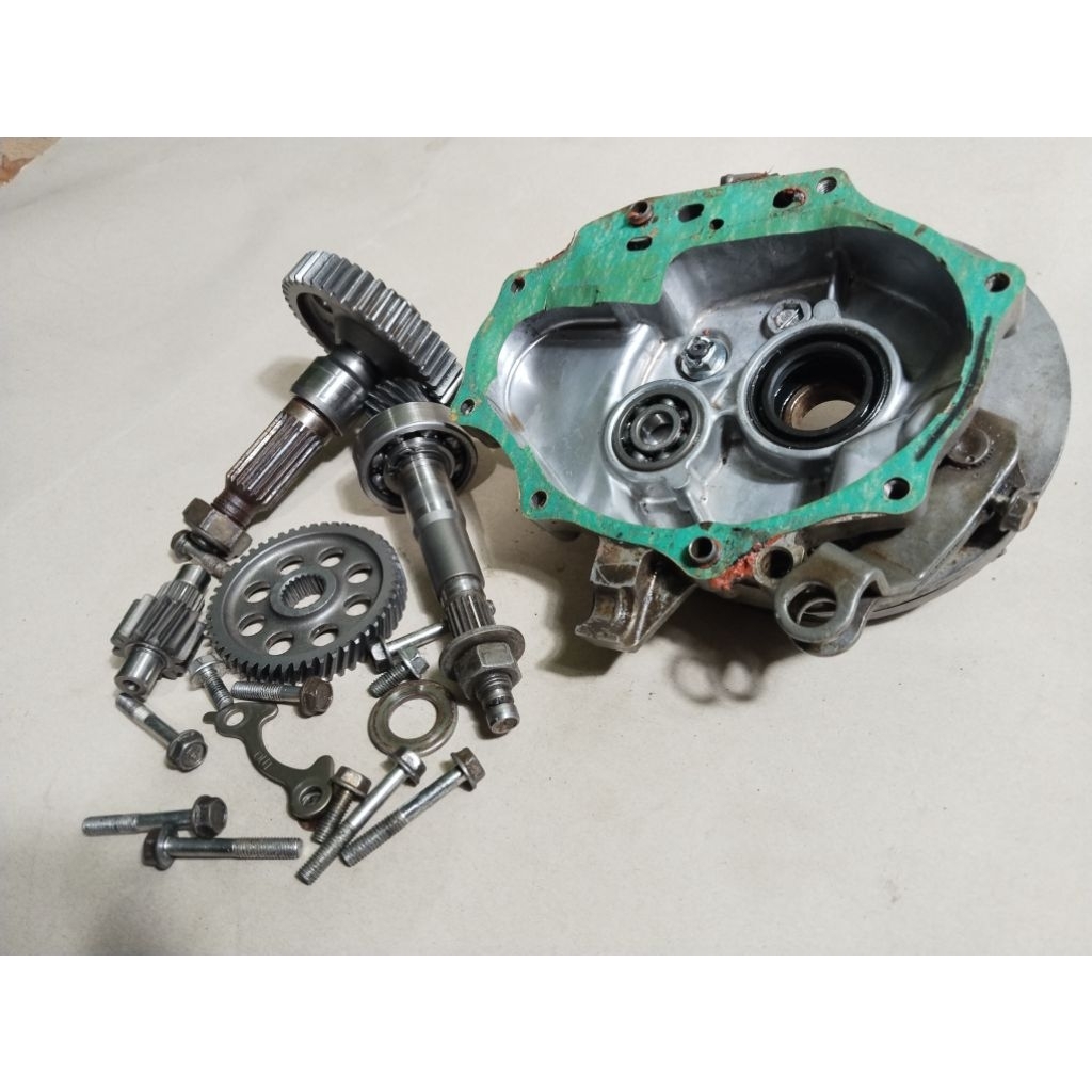 gearbox gigi gardan gigi rasio Honda Beat FI starter kasar kondisi barang second ori copotan motor