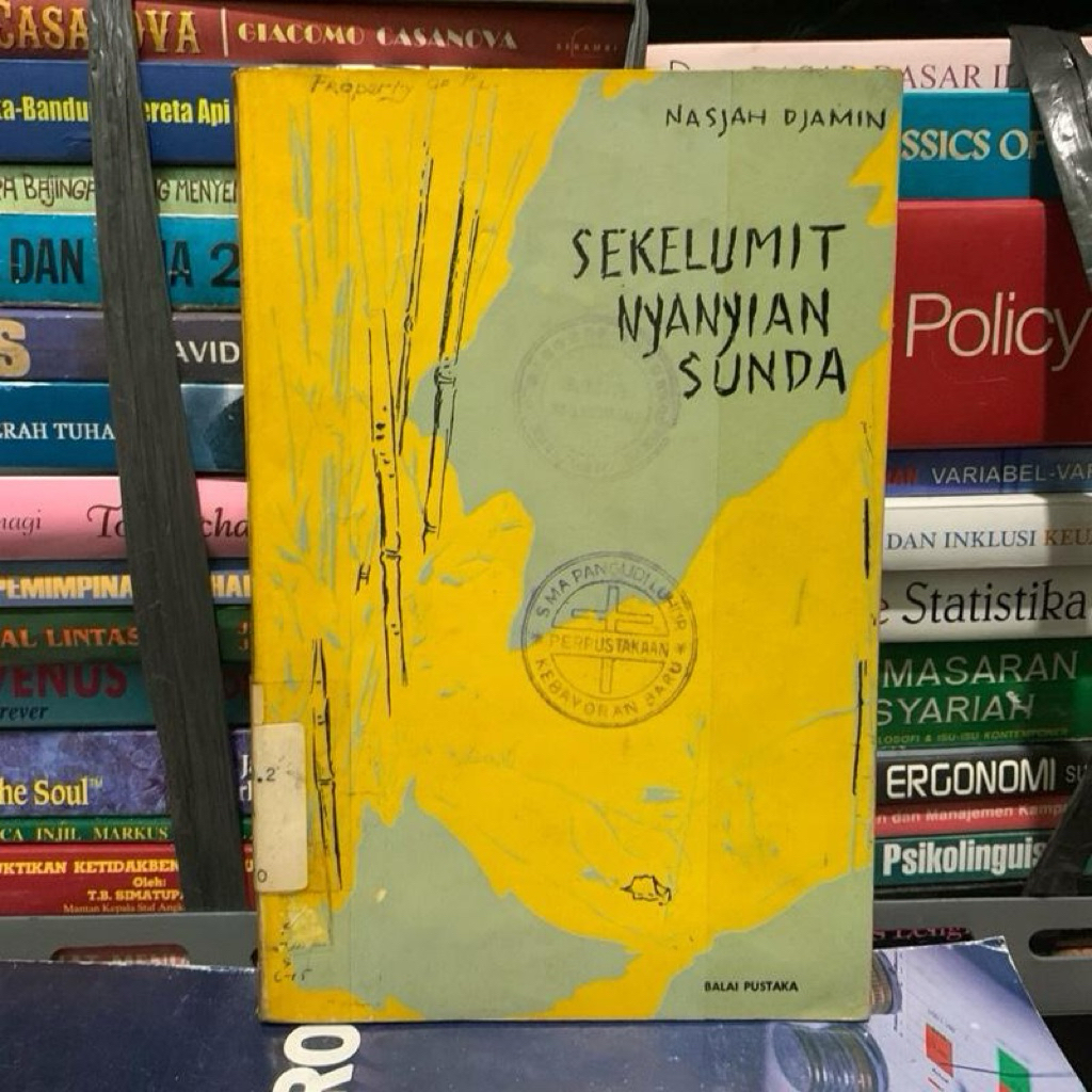 Sekelumit nyanyian sunda by Nasjah djamin ORIGINAL