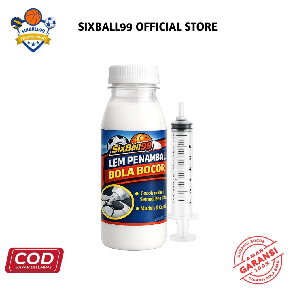 Lem Khusus Bola Untuk Menambal Bola Bocor Bola Sepak Bola Voli Bola Basket Dll