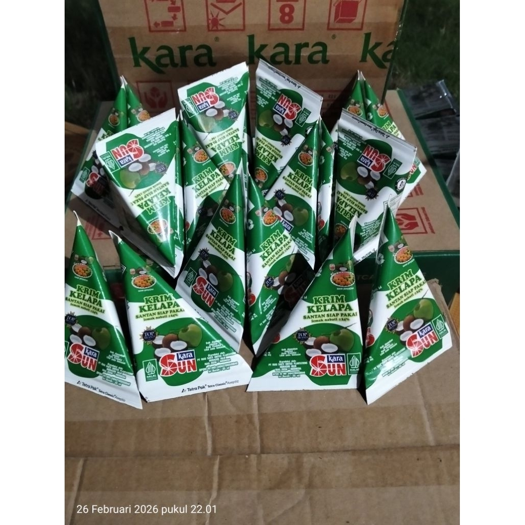 (12PCS) SUN KARA SANTAN 65ML