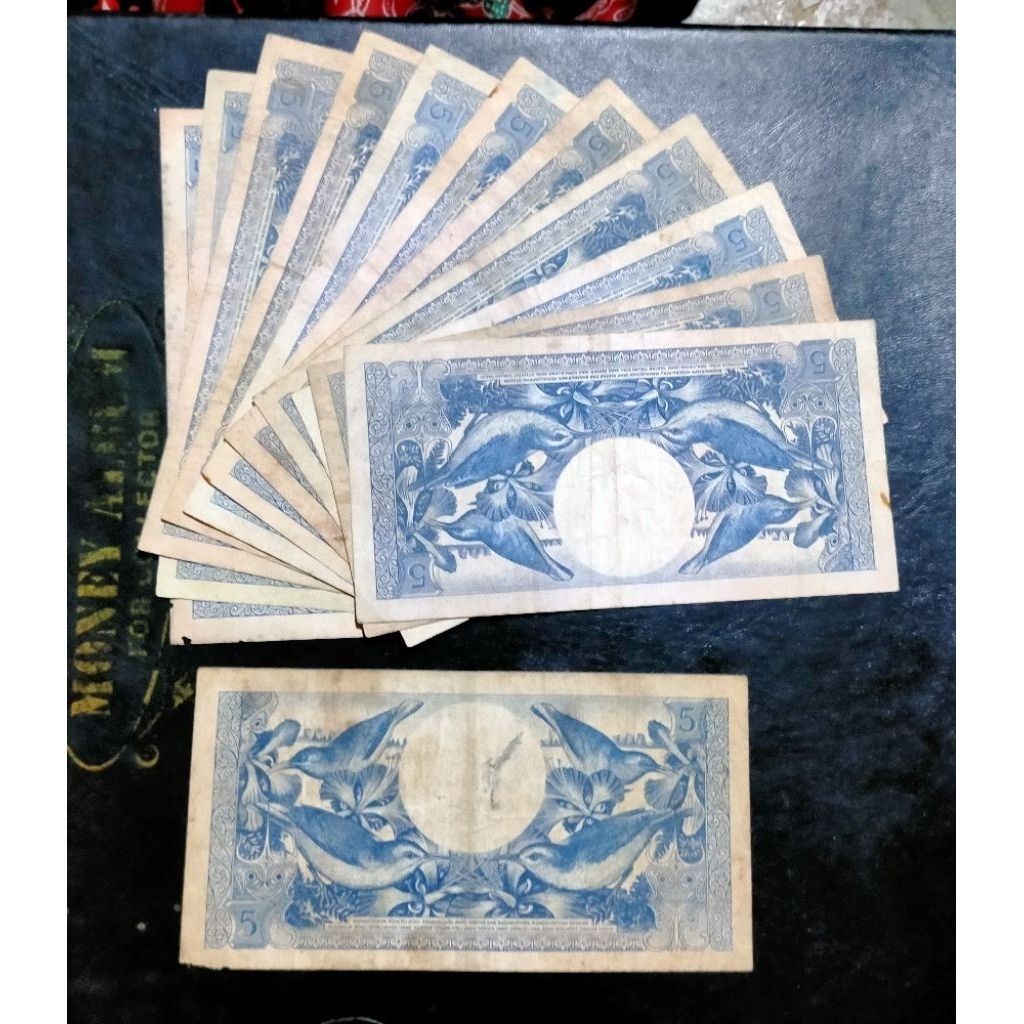 Uang 5 rupiah seri bunga 1959