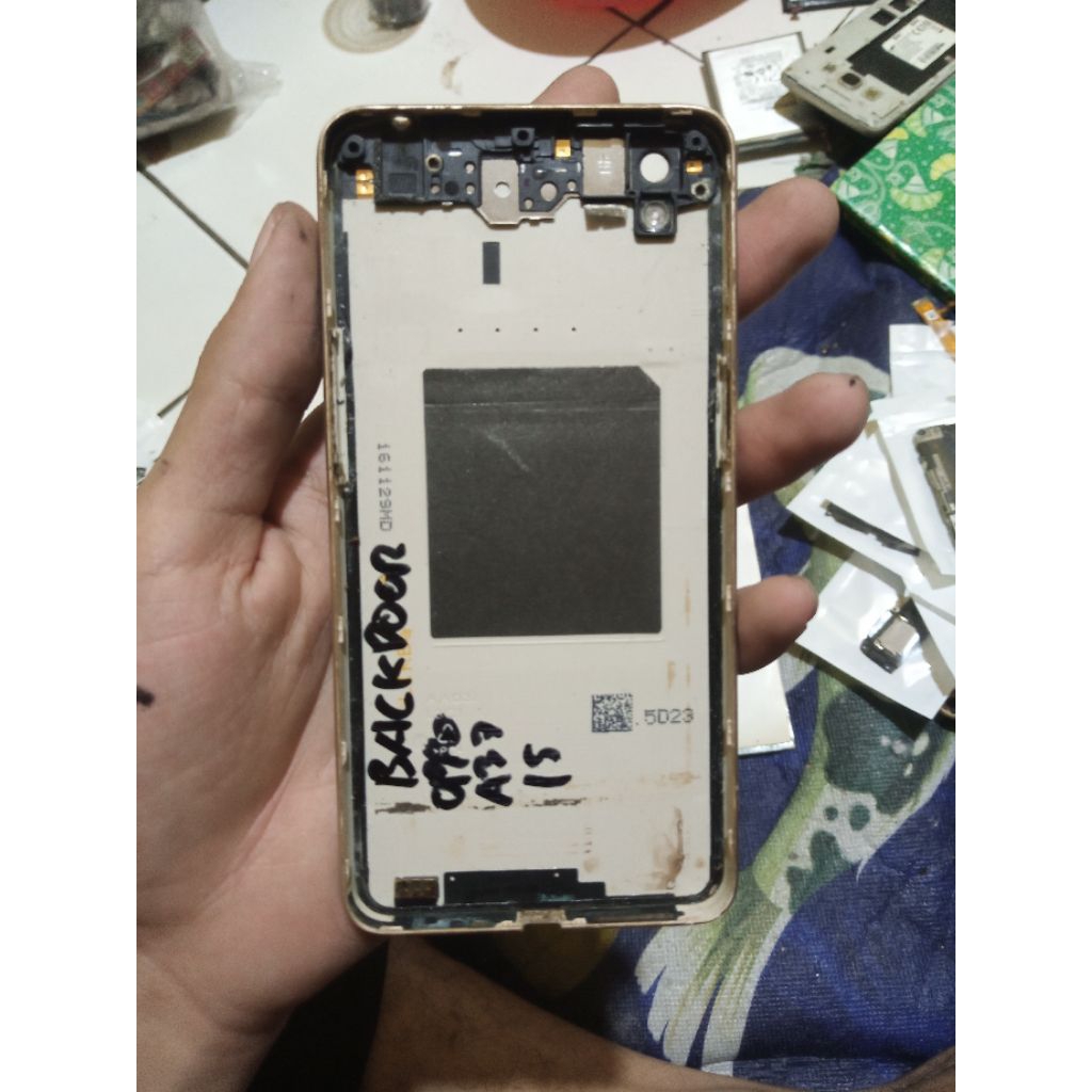 Backdoor Oppo A37 Original Cabutan Second