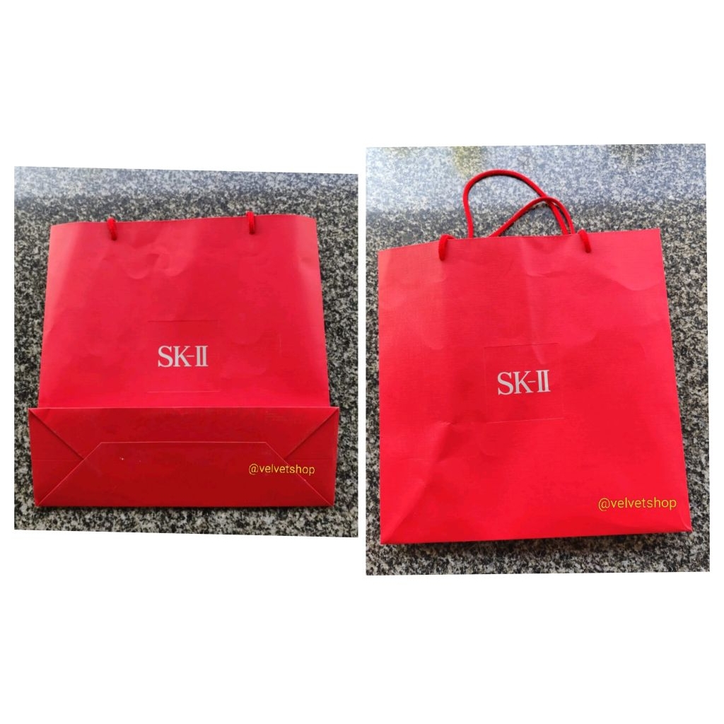 Paperbag Shopping Bag Original tas belanja exclusive branded SK-II LANCOME TAMBURINS Jo Malone L'Occ