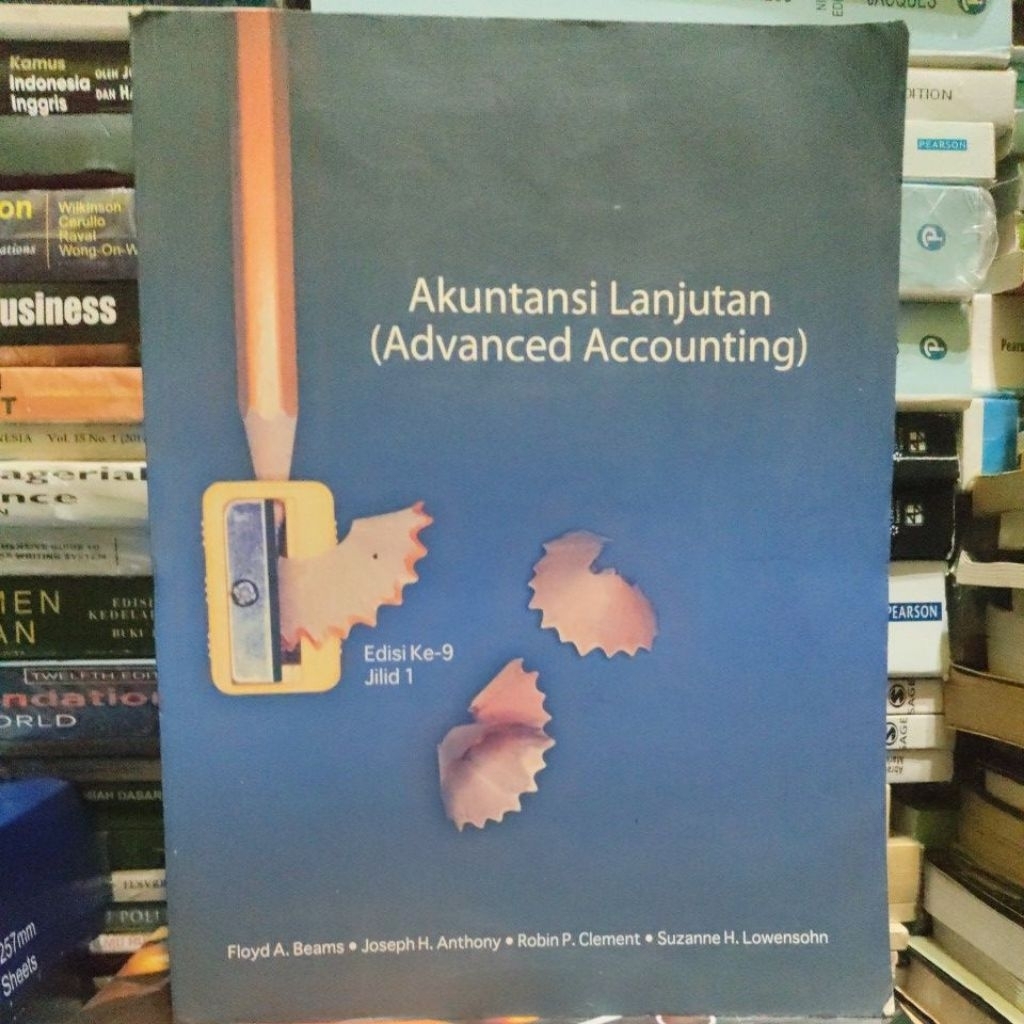 Akutansi Lanjutan (Advanced Accounting) Edisi Ke-9 Jilid 1 By Floyd Beams • Original Preloved