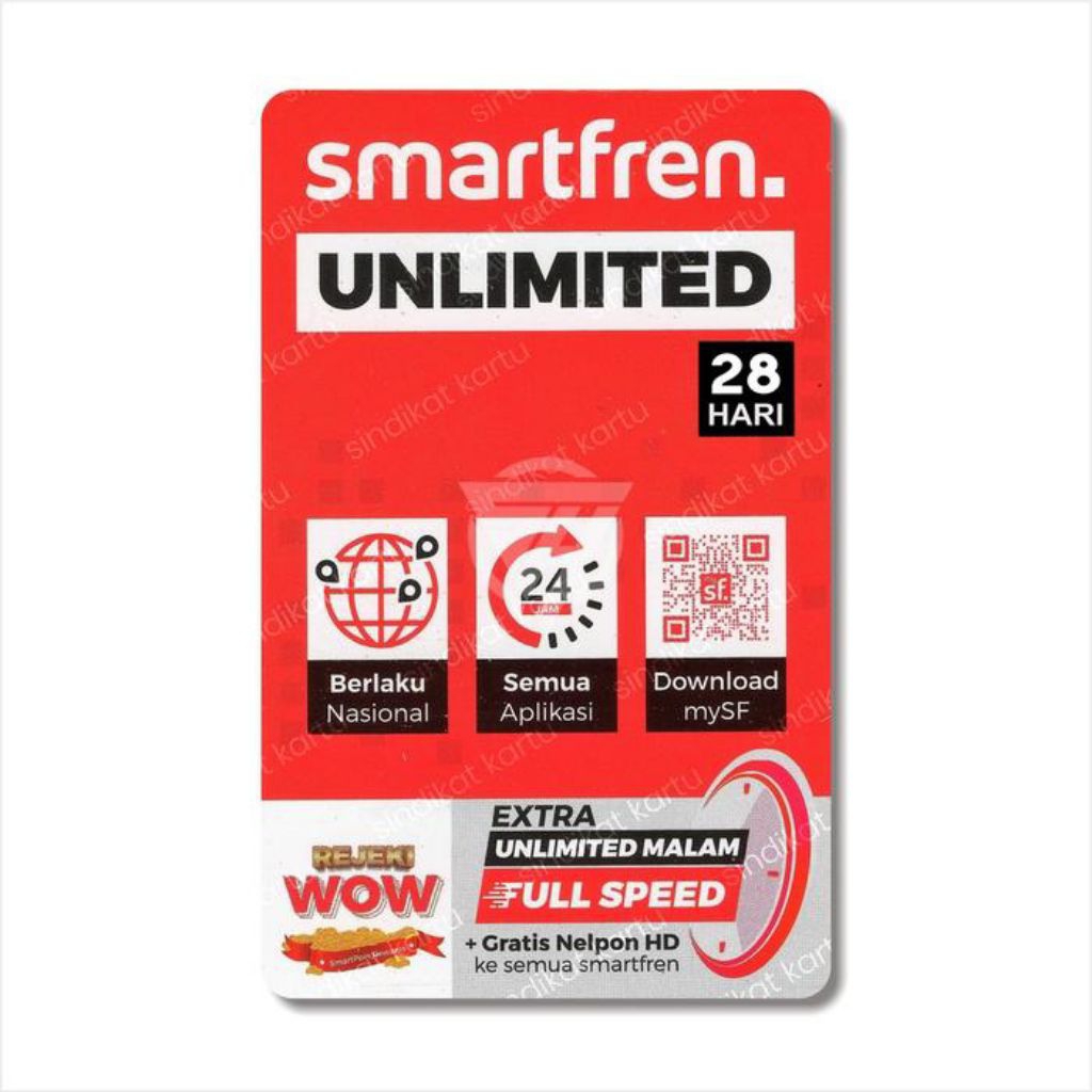 VOUCHER INTERNET UNLIMITED SMARTFREN