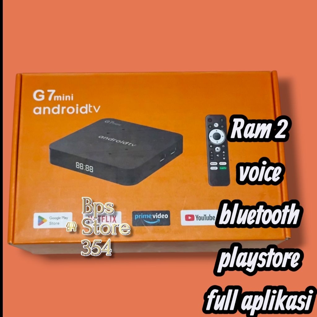 stb set top box G7 MINI voice command, bluetooth ram 2