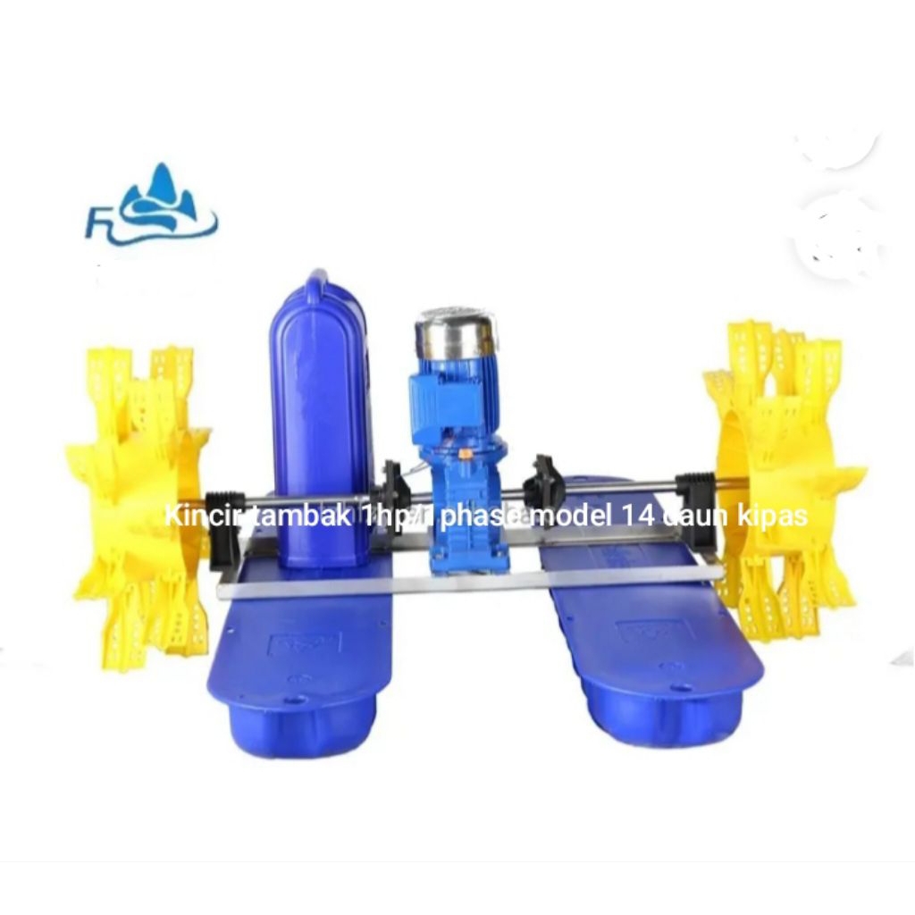 Kincir tambak type 1hp/1phase model 14 daun kipas