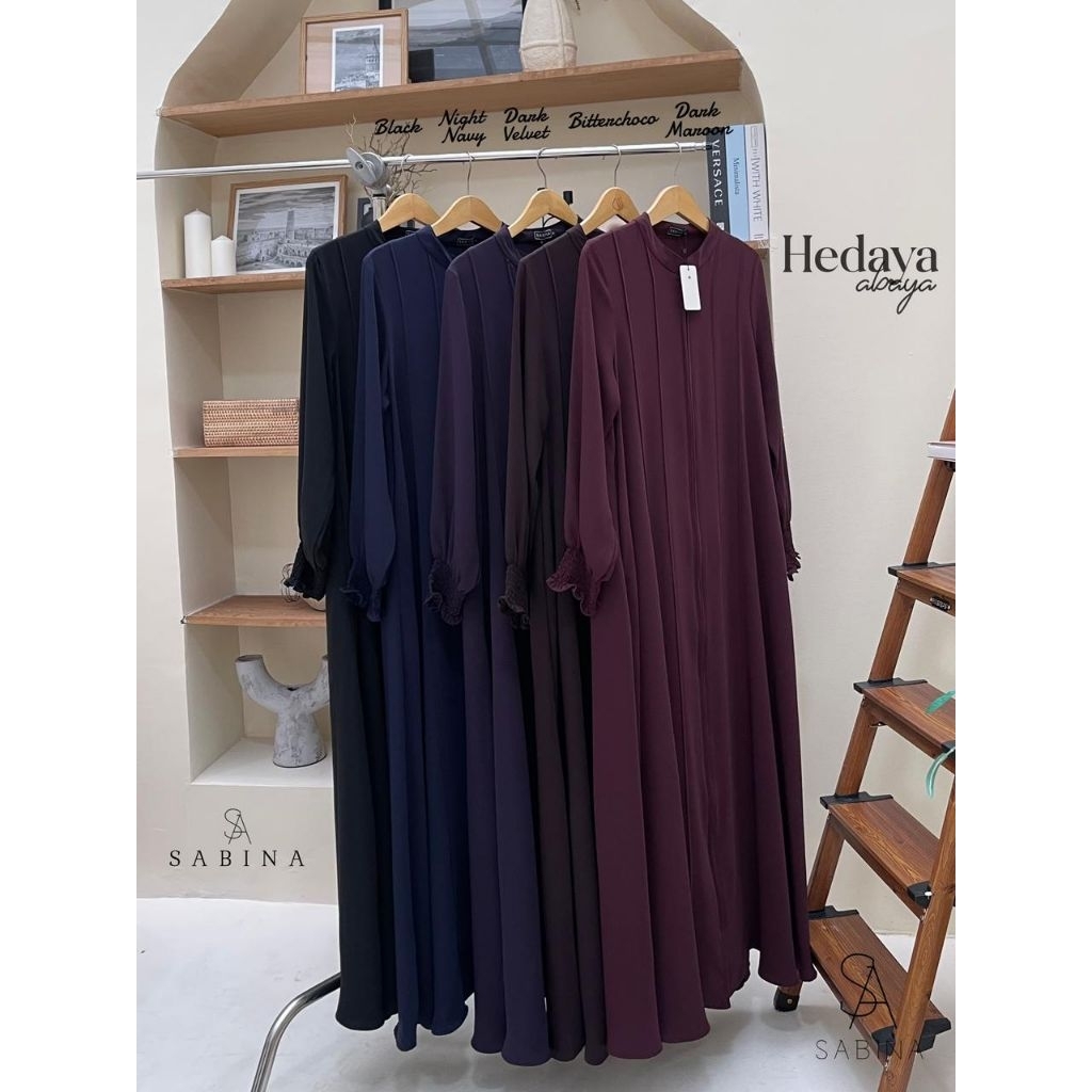 Hedaya Abaya bahan Mina anti UV by Sultan