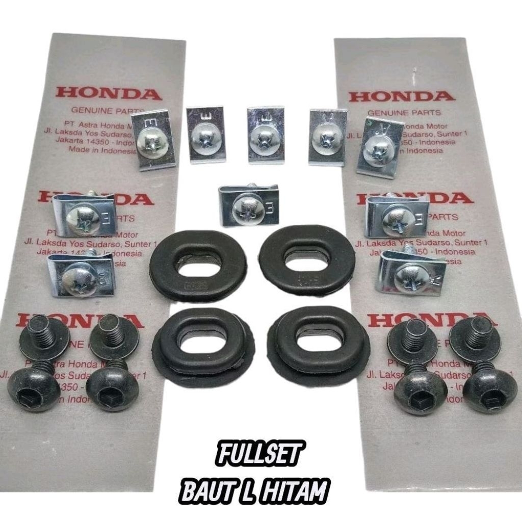1set Baut Body Kiri/Kanan Motor CRF 150