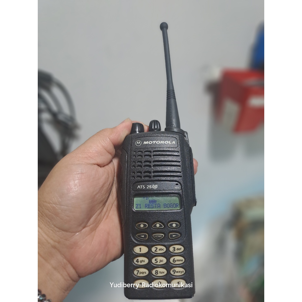 Ht Motorola Ats2500 Frekuensi Trunking 800 Mhz Asli Ori Walkie Talkie Motorola Ats2500 Made in Malay