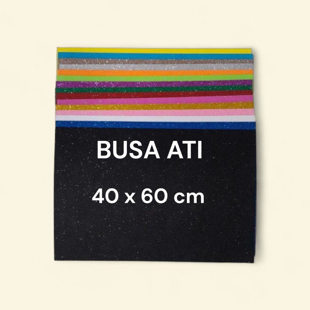 Busa Ati Glitter 40x60/Busa Eva/Foam Art