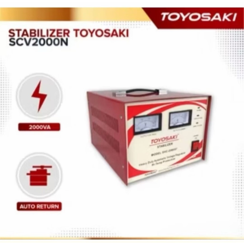 Stabilizer 2000 Watt Toyosaki SVC-2000XT