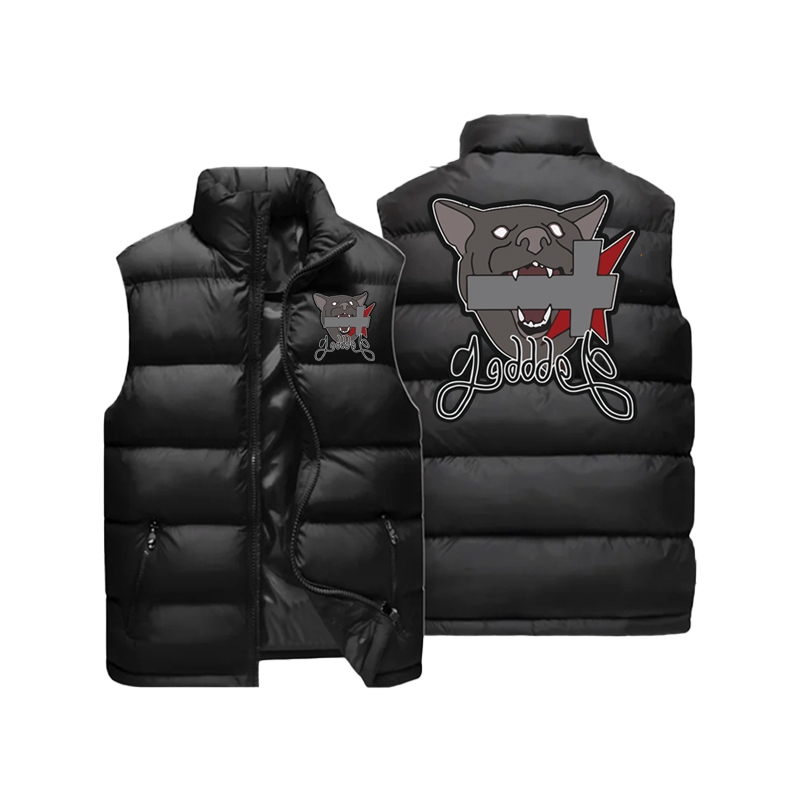 Rompi Vest Hitam Goddog Logo Seong Yohan Komik