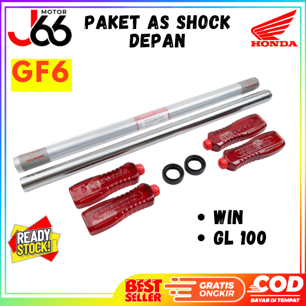 As Shock Depan WIN 100 / Paket As Shock Depan Honda WIN 100 - ORIGINAL GF6