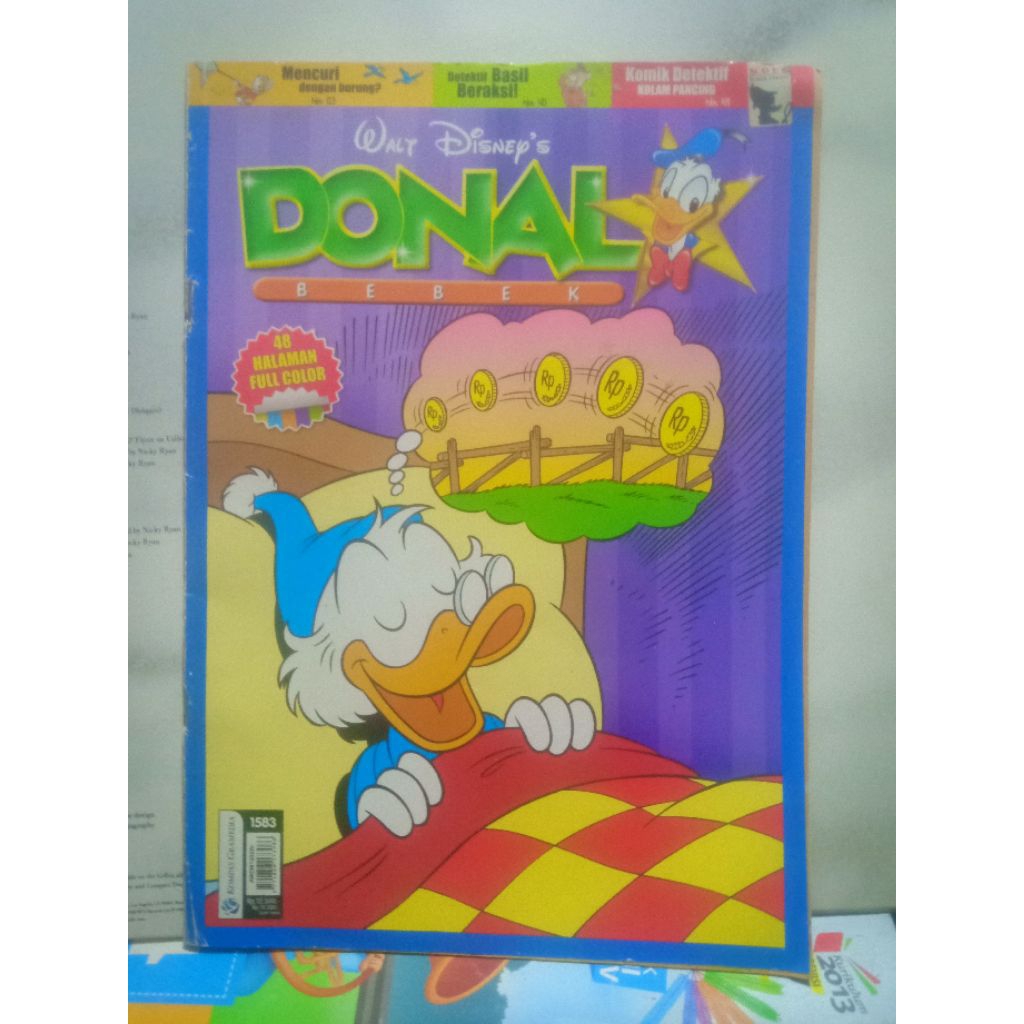 buku majalah Donal bebek
