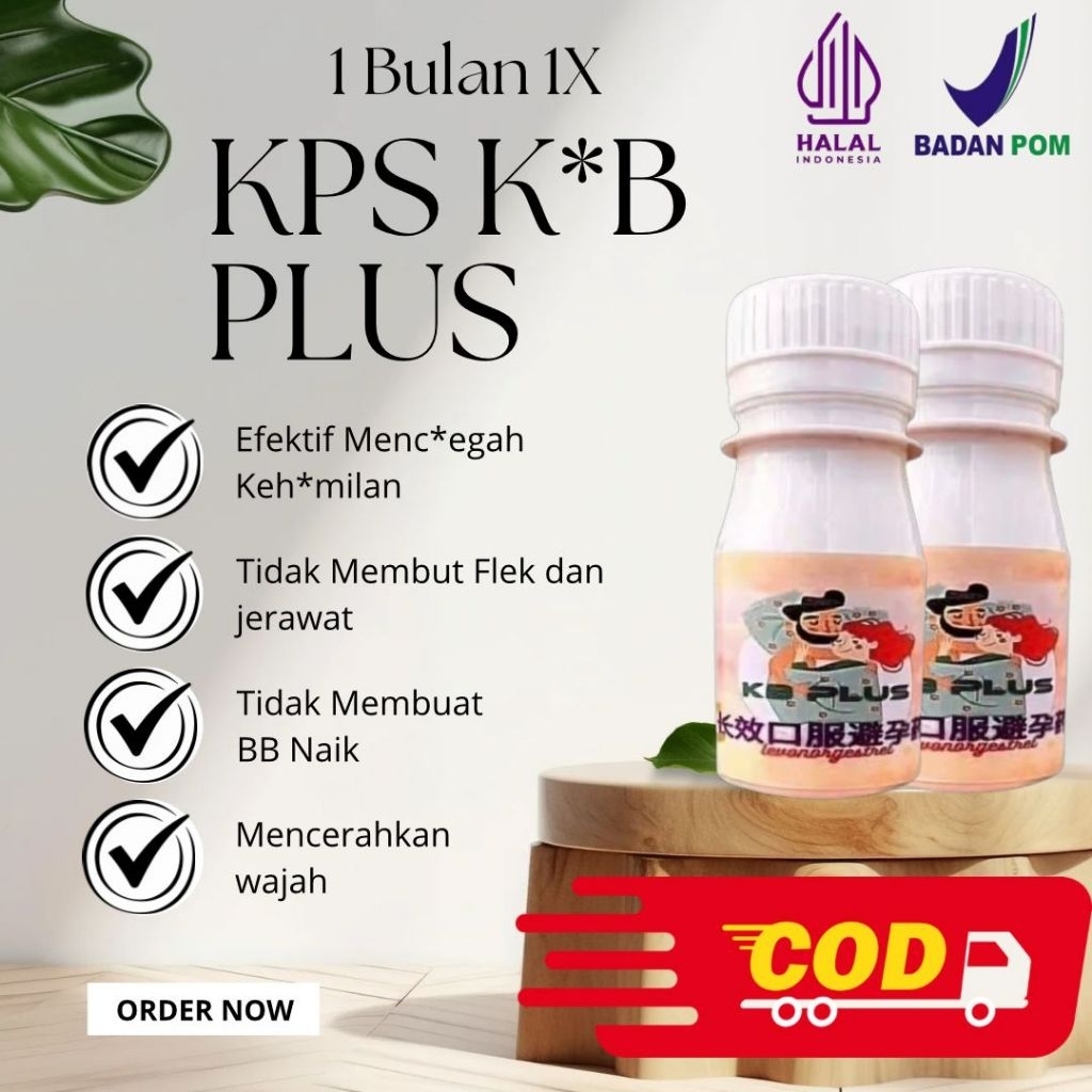 KPS KB PLUS Super Original Untuk Keluarga Harmonis Aman Dan BPOM
