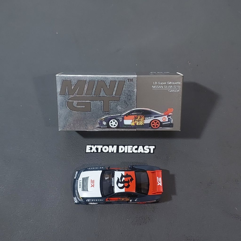 Mini GT Nissan Silvia S15 LBWK Garuda Loose