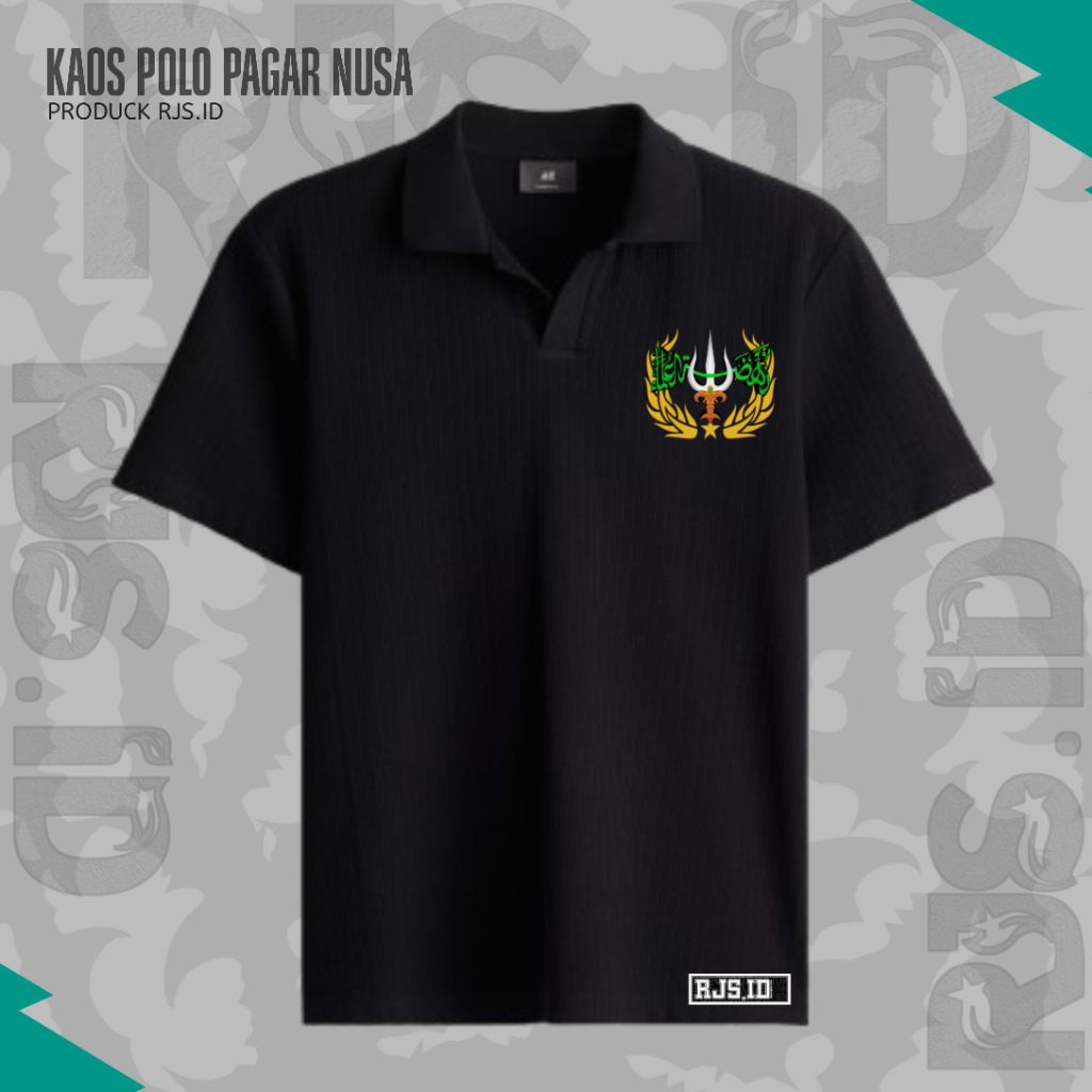 kaos polo pagar nusa 4 variasi | Original RJS ID